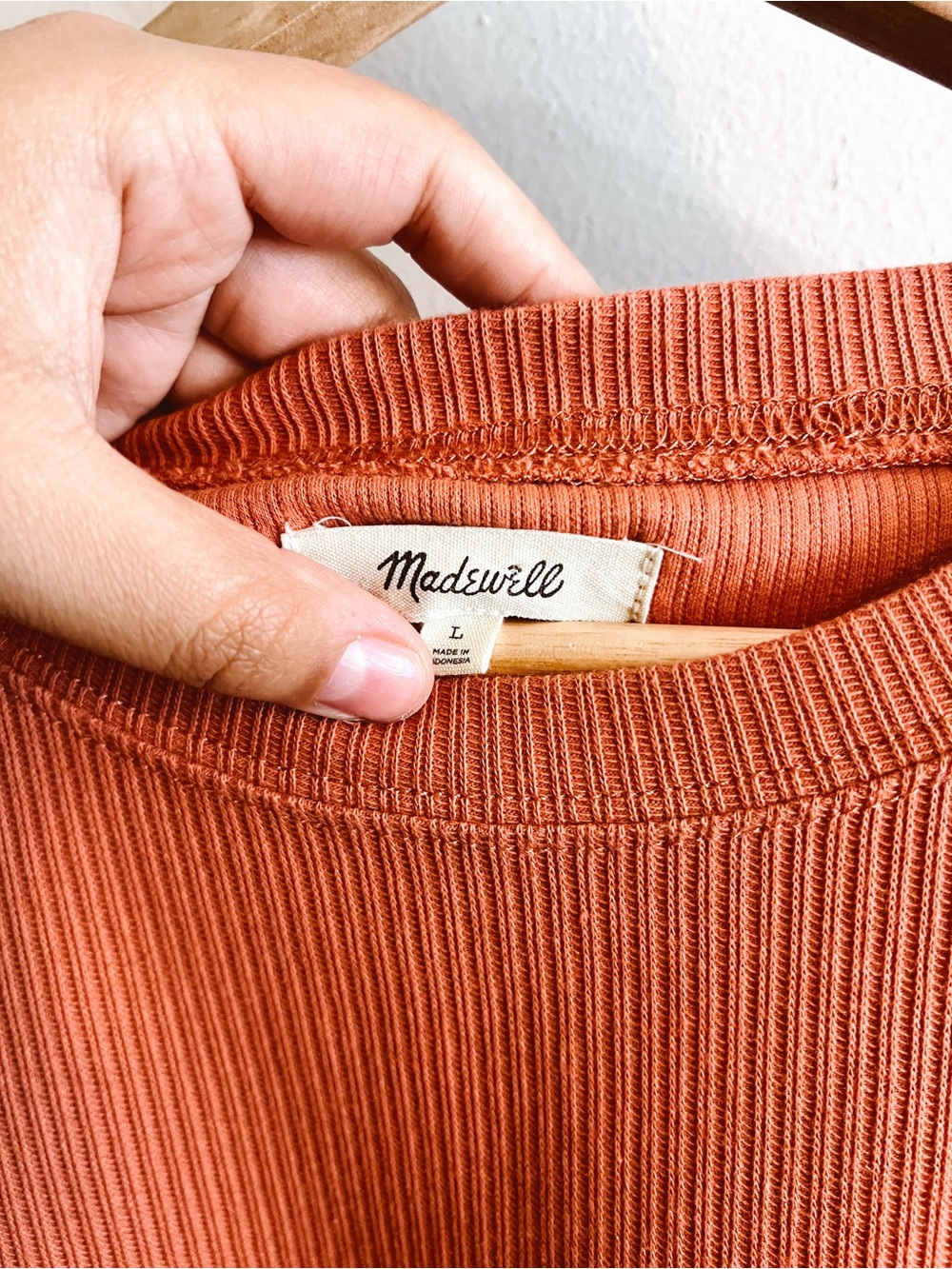 Madewell Rib T-shirt Pocket Dress - Picture 10 of 11